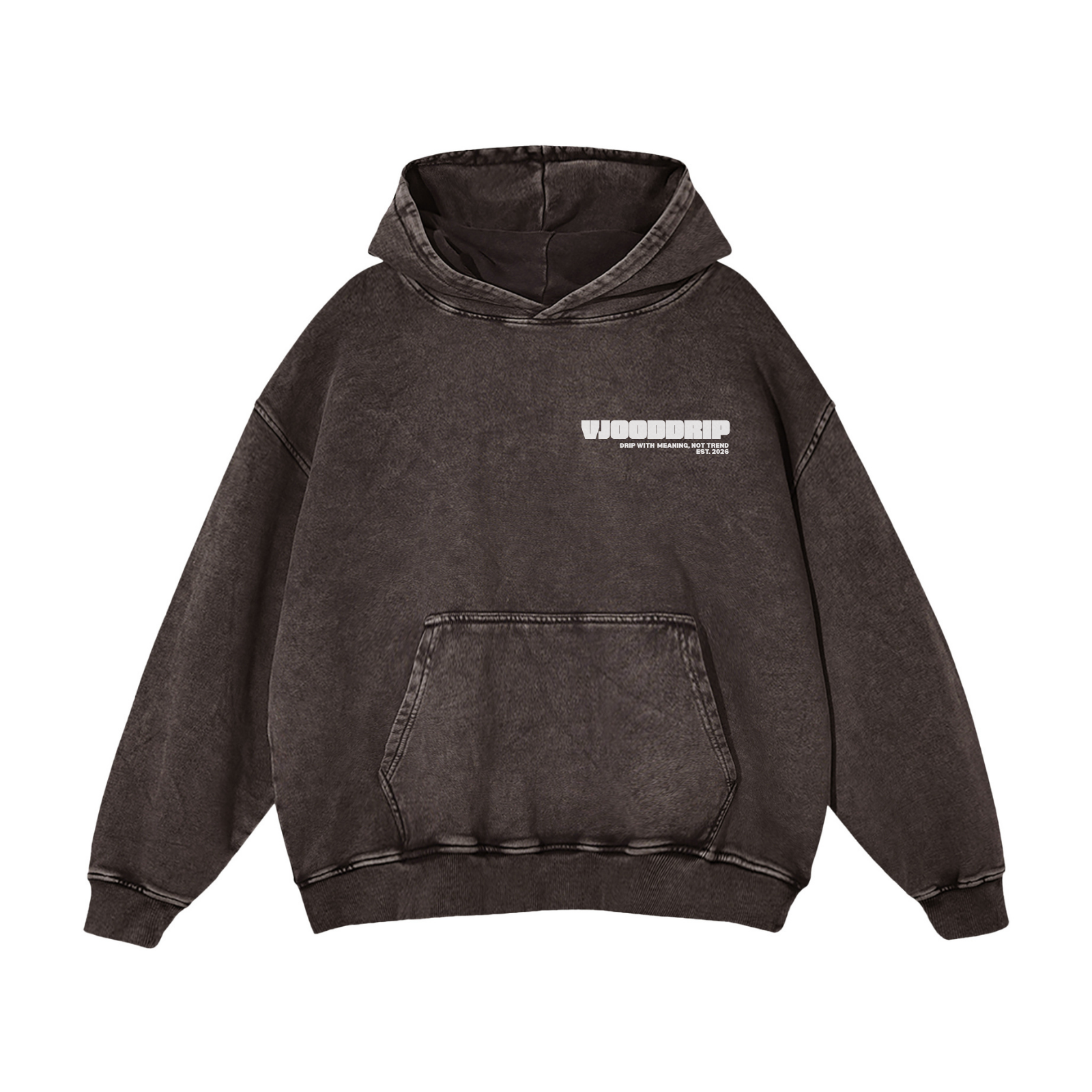 FEARLESS SNOW WASHED HOODIE